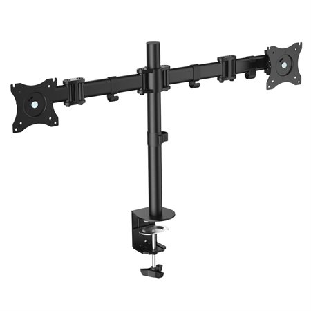 DUAL MOUNT MONITOR ARM - BLK